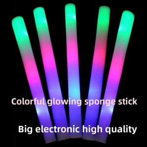 Bâtonnets éponge fluorescents colorés pour concerts et festivals de musique, accessoires d'ambiance d'Halloween, personnalisation possible - Product Image 2