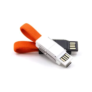 Gantungan Kunci Mini OTG 4 Dalam 1, Gantungan Kunci Mini Multifungsi, Kabel Pengisian Daya USB, Magnetik