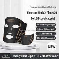 Masque de beauté en silicone souple, imperméable, respirant, respectueux de la peau, produits de beauté pour femmes, soin confortable du visage et du cou