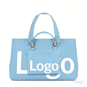 Set di <span class=keywords><strong>Borse</strong></span> a Tracolla in Maglia Jacquard per <span class=keywords><strong>Donna</strong></span>, Grande Capacità, con Logo Personalizzato e Mini Borsa a Tracolla Rimovibile - Product Image 4