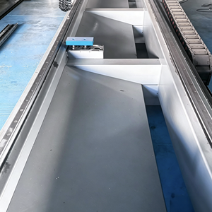 เครื่องตัดโปรไฟล์อะลูมิเนียมแบบ CNC 500 หัวตัด พร้อมระบบป้อนอัตโนมัติ สำหรับงานตัดประตู หน้าต่าง และผนังม่านอะลูมิเนียม - Product Image 3