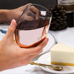 Vaso <span class=keywords><strong>de</strong></span> vino moderno sin plomo, vaso <span class=keywords><strong>de</strong></span> <span class=keywords><strong>oro</strong></span> rosa, venta al por mayor, precio <span class=keywords><strong>de</strong></span> fábrica, <span class=keywords><strong>2021</strong></span> - Product Image 2