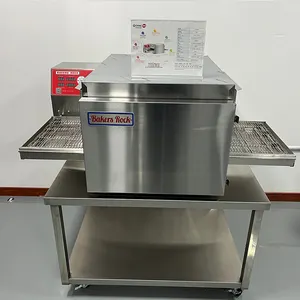 High-speed 16 Inch Countertop Continuous Impinger Conveyor Tunnel Oven