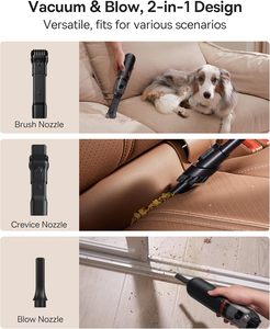 Aspirateur à main sans fil rechargeable A2 Pro noir <span class=keywords><strong>120</strong></span> millilitres 70 <span class=keywords><strong>décibels</strong></span> pour utilisation sur tapis - Product Image 4