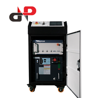Machine de nettoyage au laser pulsé 500W avec source laser pulsé Raycus Max JPT pour le nettoyage de murs en pierre, métal, bois, aluminium