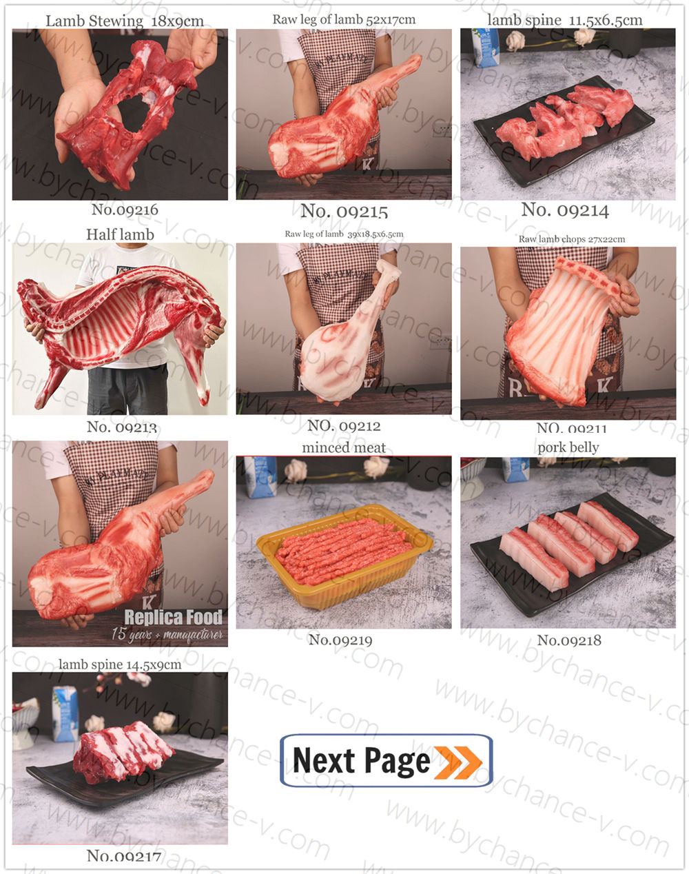 Contactez-nous pour plus de modèles.