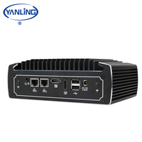 Mini PC Industrial Personalizado de Fábrica OEM, Intel Core I5 10310U, 2x COM, RAID 0/1, Sin Ventilador, DDR4, 2*2.5GbE, TPM 2.0