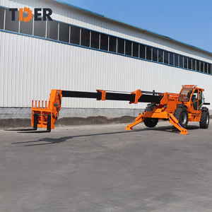آلة مناولة عن بعد 4 طن 5 طن 14 متر 18 متر ارتفاع الرفع 4wd 4x4 عجلة محرك تلسكوبي رافعة شوكية رافعة شوكية - Product Image 2