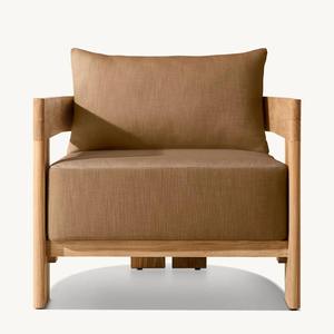 Resort Garden Furniture Villa Patio Furniture Set Hotel <b>Outdoor</b> Furniture OutsideTeak <b>Sofa</b> Set for Backyard Poolside Balcony - Product Image 3