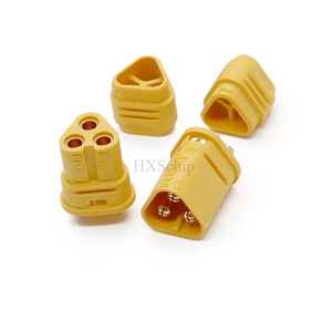 Conector <span class=keywords><strong>Macho</strong></span>-Hembra de Tres Núcleos con Cable MT30-M/F, <span class=keywords><strong>Enchufe</strong></span> Trifásico de Tres Polos para Modelo RC, Control Remoto, ESC, Batería Lipo - Product Image 2