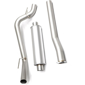 Système de silencieux d'échappement en acier inoxydable Cat Back, Kit de silencieux d'échappement à double paroi - Product Image 4