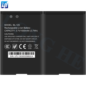 Batería de Repuesto para Teléfono Móvil BL-125 de Alta Calidad, Nueva, 1000mAh 3.7V para <span class=keywords><strong>IMobile</strong></span> - Product Image 3