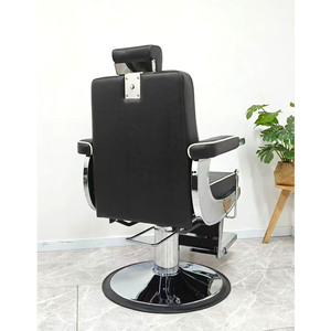 Chaise de Barbier Professionnelle Rotative Renforcée, Mobilier de Salon de Coiffure et Esthétique, Meilleure Vente pour Salons de Barbier - Product Image 4