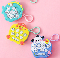 Modèle de dessin animé jeu électronique en caoutchouc Fidget jouet pour garçons-soulagement du stress bulle éducative Versus