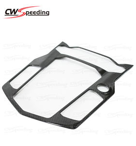 Intérieur de console centrale en fibre de carbone naturelle pour Lamborghini Aventador LP700-4 2011-2015 - Product Image 2