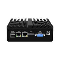 Mini PC industriel sans ventilateur H30 Intel Celeron 3215U, Intel Celeron 3215U Core i3 4005U, double LAN Gigabit, double COM, passerelle IoT