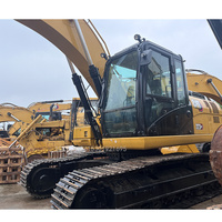 Hochwertige fast neue Japan Original gebrauchte Caterpillar420F Mini Loader mit Motor aus zweiter Hand