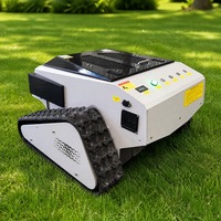 Tondeuse à gazon robotisée autonome à commande à distance, autopropulsée, pour usage commercial et industriel, à braquage zéro
