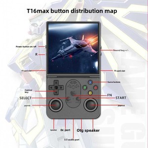T16MAX 40 Console de Jeu Portable à Grand Écran Open Source 4 Pouces, Écran IPS Nostalgique, PSP <span class=keywords><strong>RPG</strong></span> Jeu de Rôle, 3000mAh Wi-Fi - Product Image 4