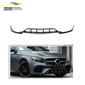 Lame avant en Fiber de carbone W213 pour Mercedes Benz classe E E63 <span class=keywords><strong>AMG</strong></span> <span class=keywords><strong>S</strong></span> 4 portes 2016-2019 - Product Image 1