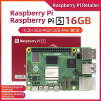 Carte de développement Raspberry Pi 5 8 Go, kit d'apprentissage IA, module de programmation Python, USB Ethernet