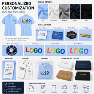 Polo Personalizado Unisex con Logotipo, Absorbente de Humedad, 100% Poliéster, 150GSM, Transpirable, de Secado Rápido, para Golf, para Hombre y Mujer - Product Image 5
