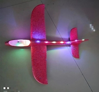 Vente chaude : Avions 3D lumineux en mousse EPP personnalisés, planeurs à lancer à la main, cadeaux pour enfants, jouets d'extérieur