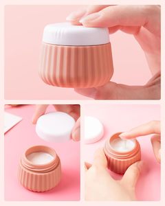 30ml <strong>Travel</strong> Jar Kit with Screw Lid , Cosmetic Cream Case Tub <strong>Travel</strong> <strong>Pot</strong> ,Leak-proof Silicone <strong>Travel</strong> Containers <strong>for</strong> <strong>Toiletries</strong> - Product Image 2