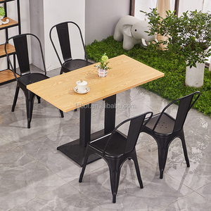 <span class=keywords><strong>Sedie</strong></span> da Pranzo in Metallo Impilabili Colorate - Sedute Commerciali in Stile Industriale <span class=keywords><strong>per</strong></span> Caffè/Ristorante - Product Image 5