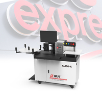 JINYUAN AL100 pas cher mini taille maquina para elaborar signes cnc led aluminium bande signe machine canal lettre machine à cintrer
