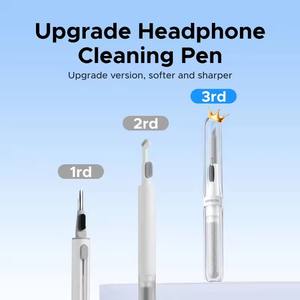 Outils de nettoyage d'écouteurs Bluetooth UGREEN pour <span class=keywords><strong>Airpods</strong></span> Pro, kits de brosses de nettoyage pour étuis d'écouteurs Samsung Xiaomi <span class=keywords><strong>Airdots</strong></span> Huawei - Product Image 4