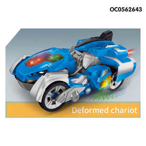 FiveStar nuova deformazione universale dinosauro RC Stunt Car Tyrannosaurus Rex giocattolo di musica leggera di plastica Robot giocattolo per ragazzi 8 + anni - Product Image 3