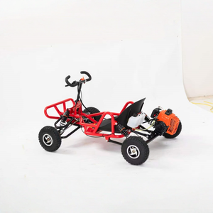 Go Kart Todoterreno de 90cc y 2 Tiempos, a Gasolina, 4x4, con Velocidad de 35 km/h para Adultos, con Neumáticos de 4/6 Pulgadas y Arranque Manual - Product Image 1