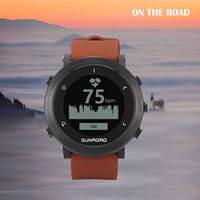 Montre de sport GPS pour course à pied, marathon, triathlon, randonnée, boussole, étanche, intelligente, rechargeable, personnalisable pour hommes