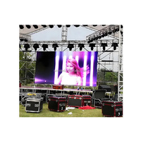 Panel LED Sewa Portabel P3.91 Ringan Pemasangan Cepat Layar LED untuk Pertunjukan Roadshow dan Pesta