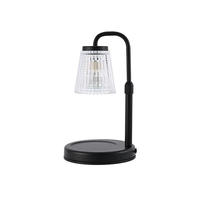 Nouvelle Lampe Chauffe-Cire Parfumée avec Minuteur pour le Chauffage des Bougies et l'Aromathérapie aux Huiles Essentielles Lampe Chauffe-Cire Électrique