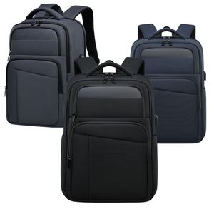 Hot Sell Custom Logo Men's Business Waterproof Luxury Oxford with USB Designer <b>Backpack</b> <b>Laptop</b> Bag Travel Back Pack Mochila - Product Image 5