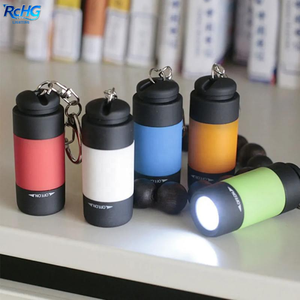 Colorful Promotional Gift <strong>Flashlight</strong> Key Ring LED Torch USB Rechargeable Ultra Bright Mini <strong>Keychain</strong> <strong>Flashlight</strong> - Product Image 3