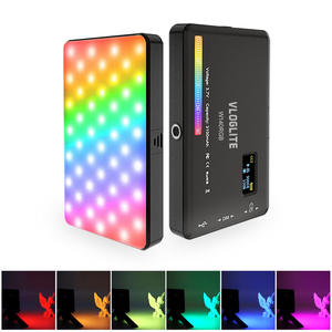 Métal LED RGB Vidéo Lumière Portable Caméra de Poche Lumière <span class=keywords><strong>Photo</strong></span> Vidéo Pour <span class=keywords><strong>Tiktok</strong></span> Live Téléphone et Caméra - Product Image 2