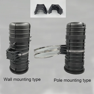 Wärme schrumpf FOSC 24 48 72 96 144 Kern-Glasfaser-Spleiß verschluss gehäuse Außen antenne Kuppel Typ Optische Verbindungs box - Product Image 3