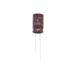 Distribuidor Autorizado: Condensador CAP ALUM 2MF 20% 63V TH de 2 mF EKYC630ELL202MM30S - Product Image 1