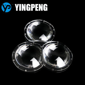 Lentes VR convexas dobles de <span class=keywords><strong>52mm</strong></span>, tamaño personalizado, gafas 3D, lentes ópticas asféricas PMMA con ribete - Product Image 3