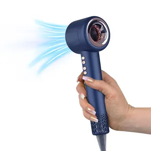 Hızlı kuru Secadora De Cabello profesyonel taşınabilir saç kurutucular sıcak fırça Styler saç kurutma makinesi