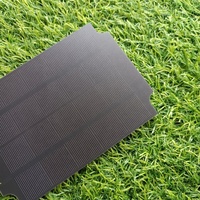 Mini 5V 500MA 2.65W panneau solaire personnalisé monocristallin 6V batterie cellules solaires mini module solaire PV