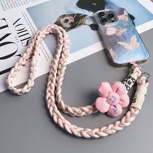 Cordón de Moda para Teléfono Móvil, Se Puede Colgar en Diagonal, Cuerda Antipérdida para Teléfono Móvil, Cuerda Trenzada de Nailon Colorida, Cordón para Teléfono Móvil - Product Image 2