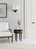 Lampe murale d'art minimaliste de luxe moderne nordique, éclairage de couloir, éclairage d'entrée, lampe murale