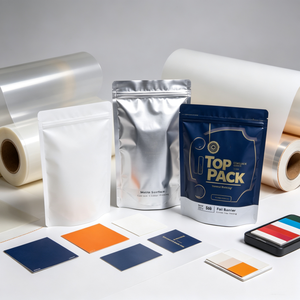 Fabricante de Bolsas con Cierre Zip Personalizadas de Grado Alimenticio OEM, MOQ 500, Acabado Mate, con Orificio para Colgar, Venta al Por Mayor - Product Image 4