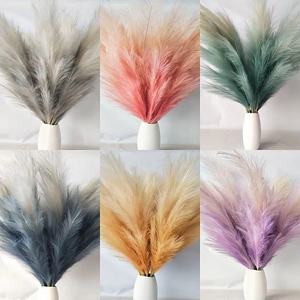 Hesper - Oferta Especial: Arreglo Artificial de Hierba de <span class=keywords><strong>Pampas</strong></span> Realista en Dos Partes con Tallos Desmontables, Decoración Moderna para el Día de la Madre - Product Image 6