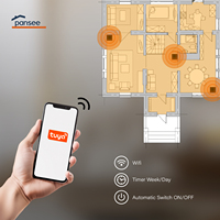 PANSEE PK-120 Poêle à Granulés WiFi Moderne Autonome avec Télécommande et Fonctionnement Indépendant