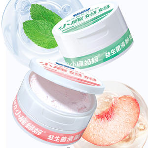 Poudre blanchissante pour les dents à la saveur de pêche 100% naturelle à base de plantes, 50g de poids net, logo privé, nettoyage en profondeur, haleine fraîche, usage domestique - Product Image 2